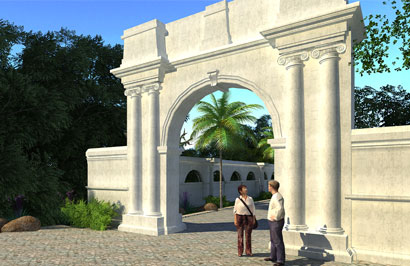 Cổng dinh thự đẹp kiểu Pháp