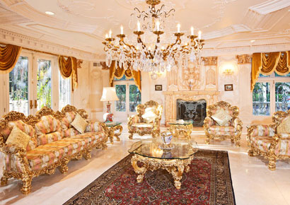 Nội thất cổ điển xa hoa lộng lẫy của biệt thự Pháp