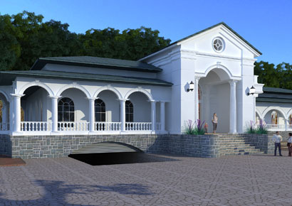 Biệt thự đẹp tân cổ điển 2 tầng kiểu Pháp