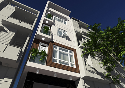 Thiết kế nhà phố đẹp 4,2 x 6m2 phong cách hiện đại