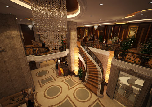 Nội thất khách sạn 13 tầng đẳng cấp tại Hà Tĩnh