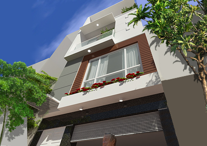 Nét đẹp nhà phố 4 tầng phong cách hiện đại