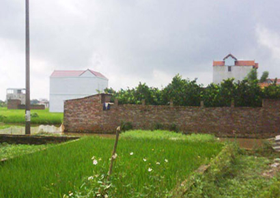 Xây dựng trên đất nông nghiệp không có giấy phép sẽ bị phạt