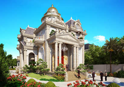 Biệt thự cổ điển với thiết kế lâu đài tại Lạng Sơn