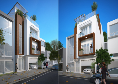 Cải tạo nhà phố 3 tầng tại Đông Anh