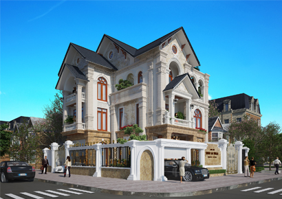 Bản thiết kế cải tạo biệt thự kiểu Pháp hoàn hảo tại Hà Nội