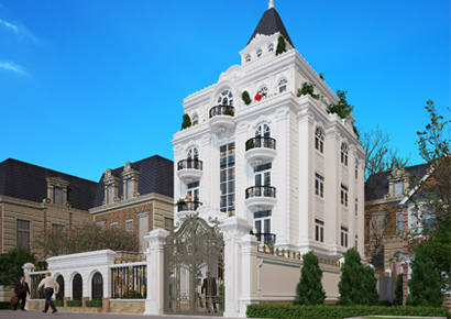 Công trình cải tạo biệt thự kiểu Pháp tại Hải Phòng