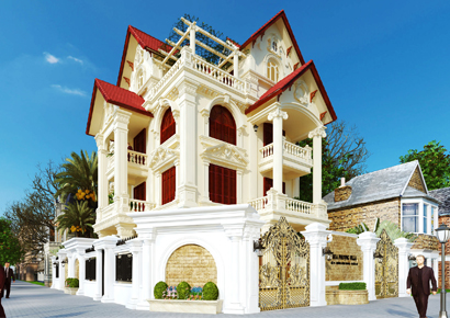 Những biệt thự Pháp đẹp tại Hà Nội được thiết kế bởi Aci Home