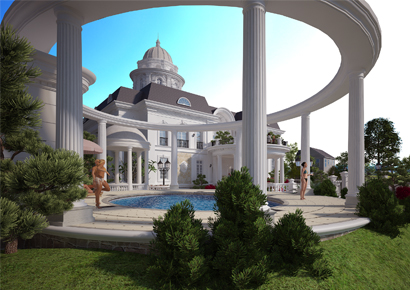 Những thiết kế biệt thự kiểu Pháp 2 tầng nổi bật nhất hiện nay