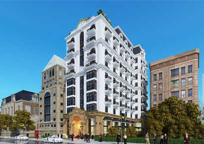 Thiết kế khách sạn kiểu Pháp tân cổ điển 3 sao 10 tầng tại Thanh Hóa