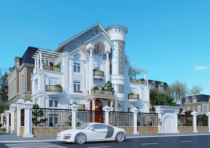 Thiết kế cải tạo biệt thự phong cách Pháp độc đáo tại Biên Hòa - Đồng Nai Thiết kế cải tạo biệt thự phong cách Pháp độc đáo tại Biên Hòa - Đồng Nai