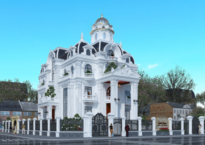 Giới thiệu 5 thiết kế biệt thự kiểu Pháp sang trọng nhất Quý I -2018