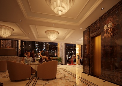 Thiết kế nội thất nhà hàng ăn tại khách sạn với những nguyên tắc thành công