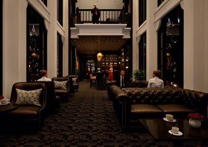 Thiết kế nội thất khách sán trên phố Phó Đức Chính_Ba Đình đẹp mãn nhãn