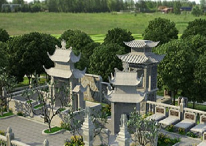 Thiết kế lăng mộ đá với những vấn đề tâm linh cần biết