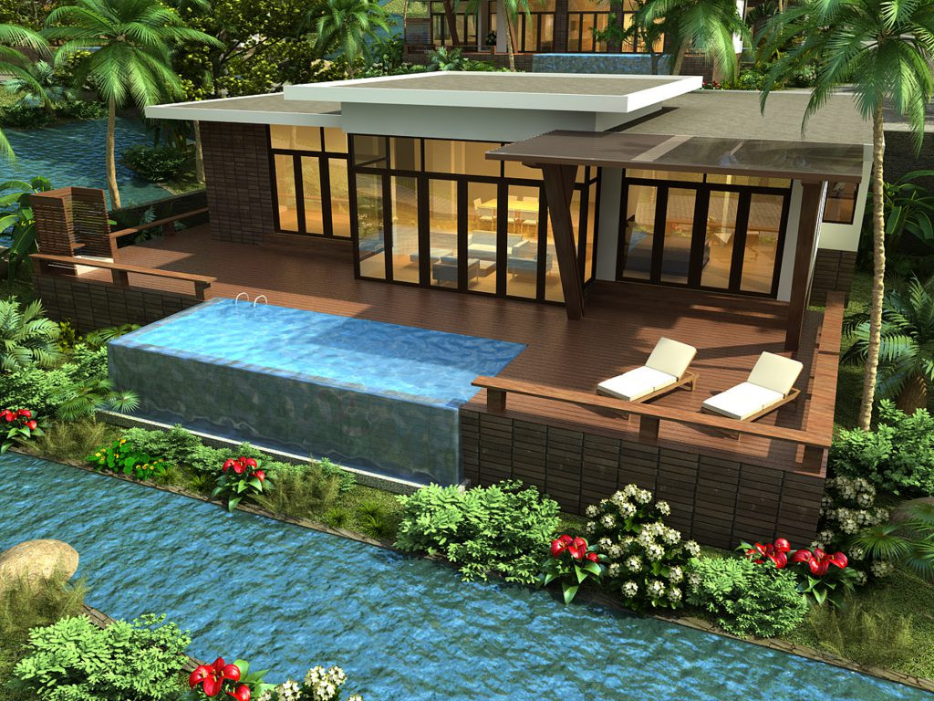 Mẫu thiết kế resort ấn tượng